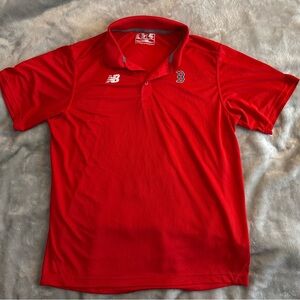 NWOT New Balance Red Sox Polo Shirt
